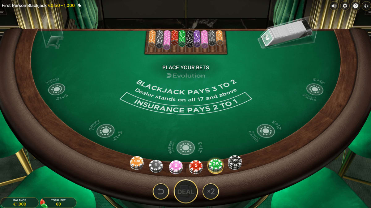 First Person Blackjack screenshot 2