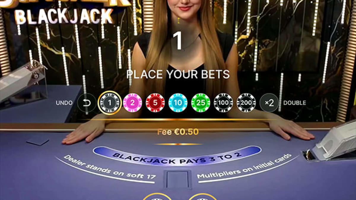 Live Infinite Bet Stacker Blackjack screenshot 2