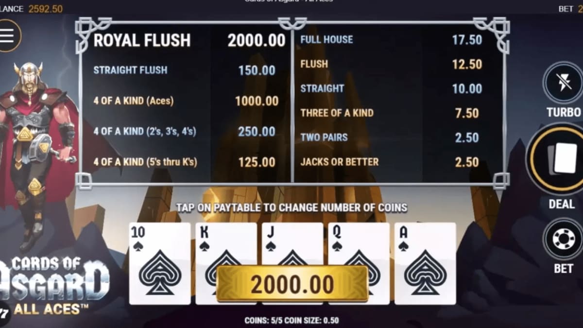 Cards of Asgard All Aces screenshot 2