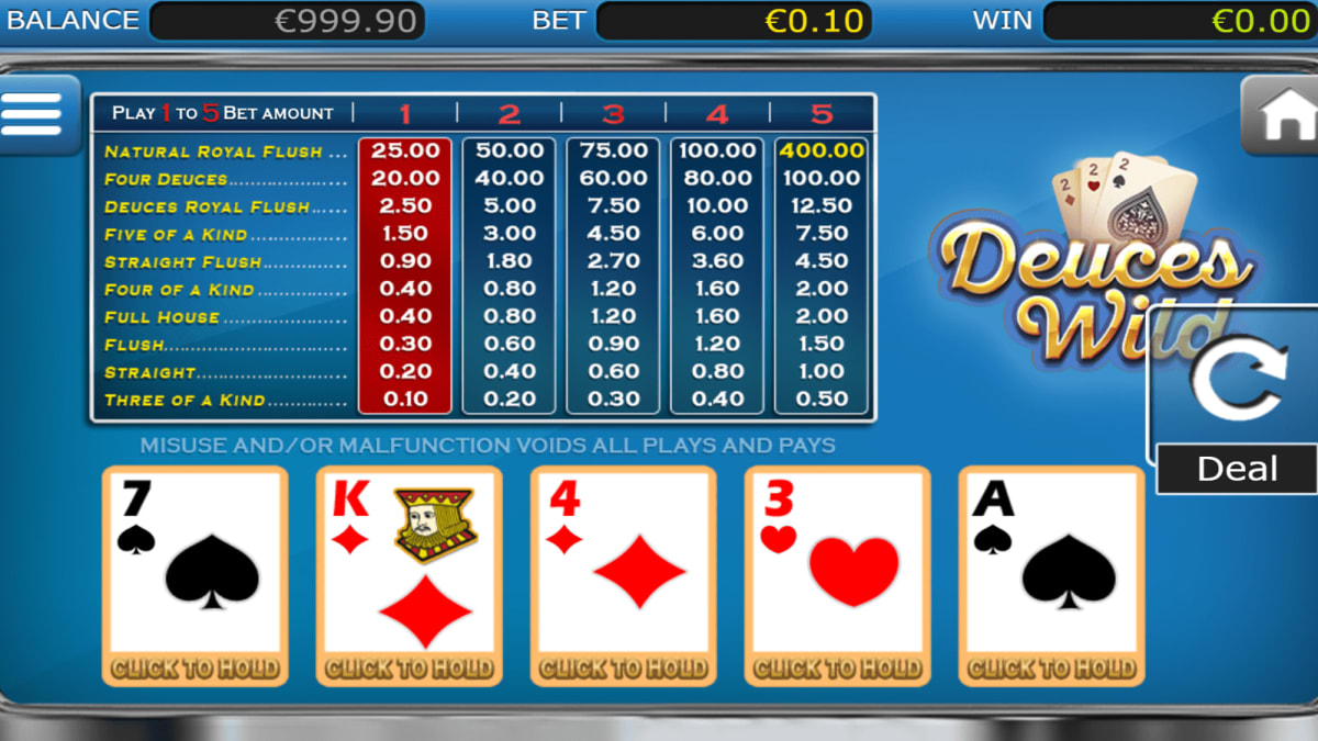 Deuces Wild screenshot 3