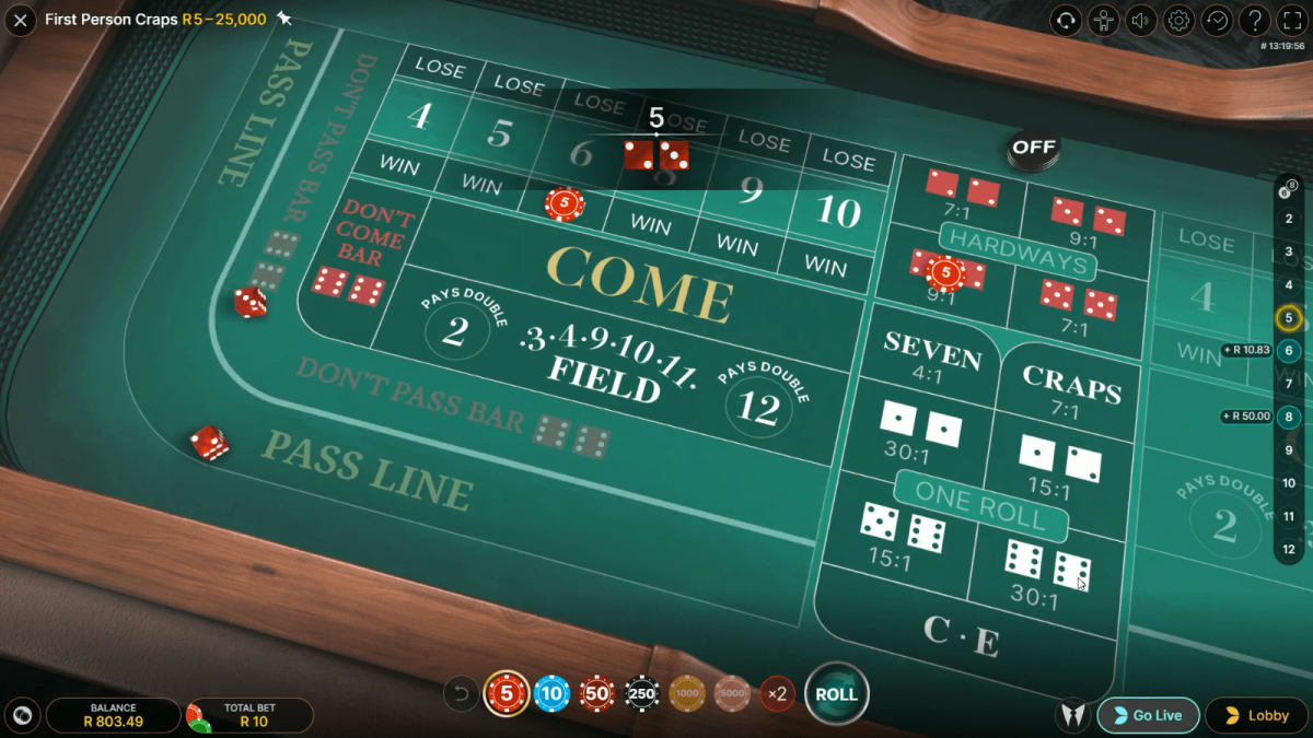First Person Craps screenshot 3