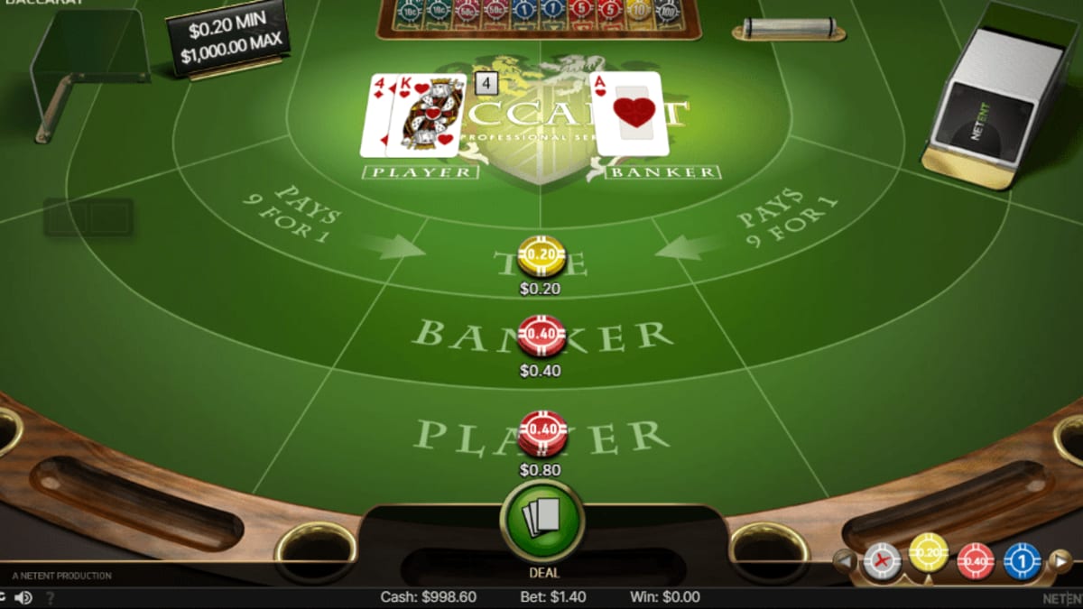 Baccarat Professional Series screenshot 2