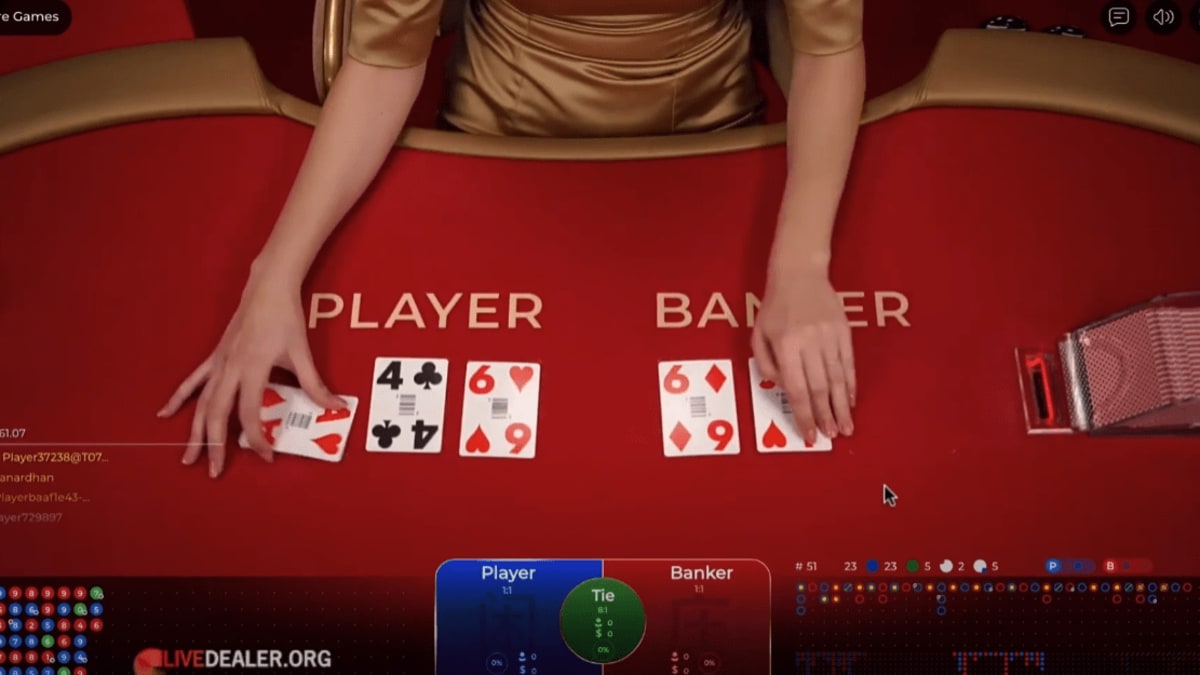 Live Knockout Baccarat screenshot 2