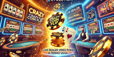 Evolution Expands in Pennsylvania with Crazy Coin Flip and Upcoming Live Video Poker
