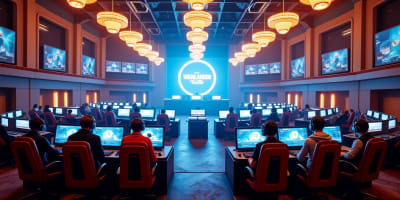 楽天のeスポーツカップ：100人のプレイヤーによるバトルロワイヤル