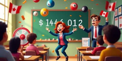 Wygrana w loterii online 1,4 miliona dolarów nauczyciela w Montrealu