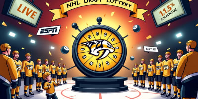 Predators Eye Historyczny wybór nr 1 w loterii draftu NHL