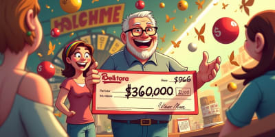 Ohio Man's $360K Lottery Win Funds Wife's Cancer Care