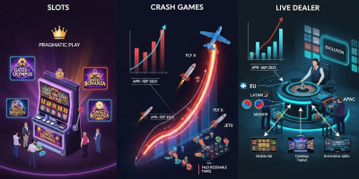 2025 Six-Month Report: The Most Popular Slots, Crash Games, and Live Dealer Titles