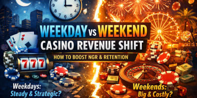 When Casino Players Spend Most: The New Weekday–Weekend Revenue Reality (and How to Win)