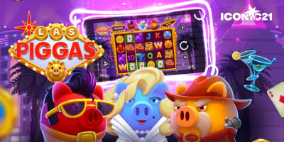 ICONIC21 launches Las Piggas a new neon themed animal slot
