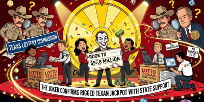 ‘The Joker’ Confirms Bankrolling Rigged Lotto Texas Jackpot