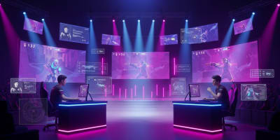 Stage Pressure Exposes Performance Gaps in Esports Players