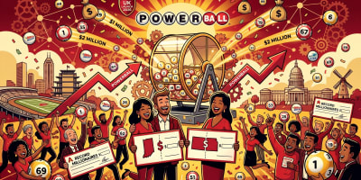 Powerball Produces Two Jackpot Winners and Dozens of Millionaires