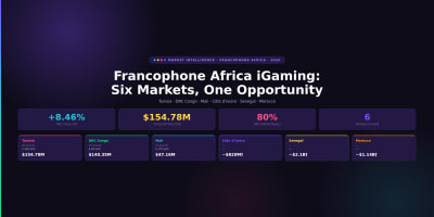 Le paysage du jeu en ligne en Afrique francophone : six marchés, une opportunité