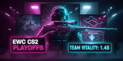 EWC CS2 Playoffs Bracket Sets Vitality as Betting Favorite