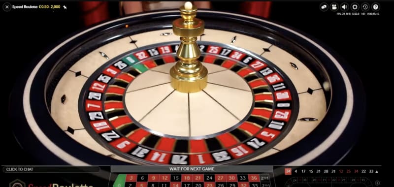 Live Speed Roulette by Evolution