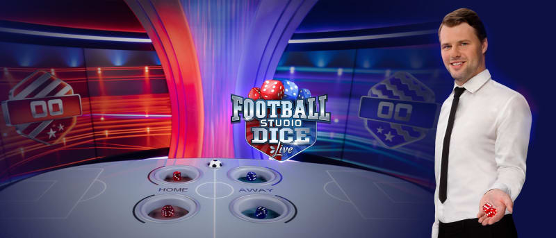 Live Football Studio Dice by Evolution
