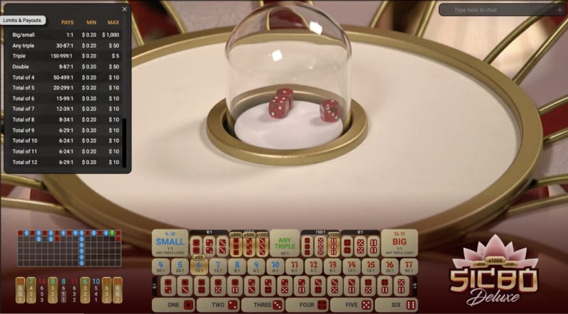 Live Sic Bo Rules and Gameplay