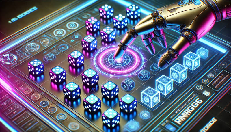 How do odds in dice games work?