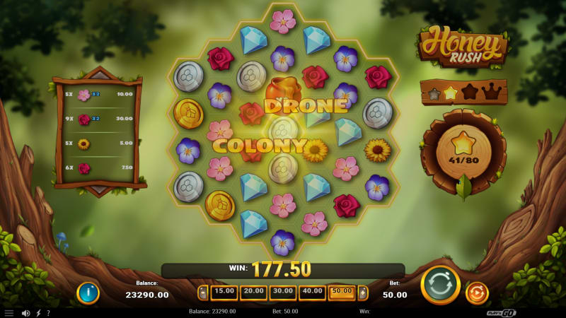 Honey Rush Drone Colony multiplier