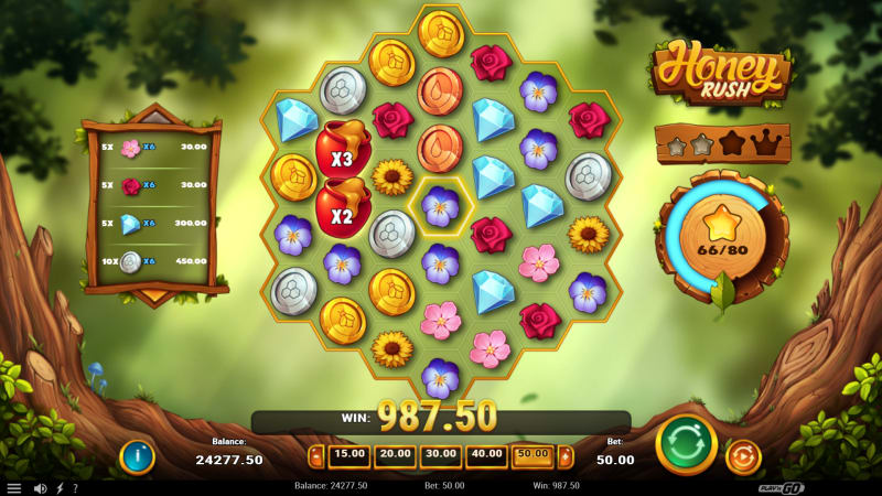 Big Wins at Honey Rush Casinos
