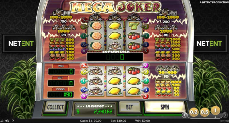mega joker netent