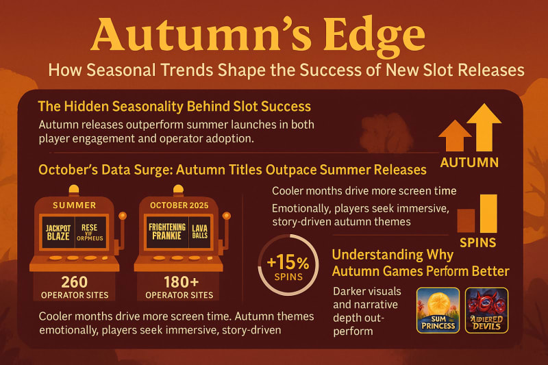 Seasonal shifts don’t just affect when players engage; they reshape how studios think about innovation