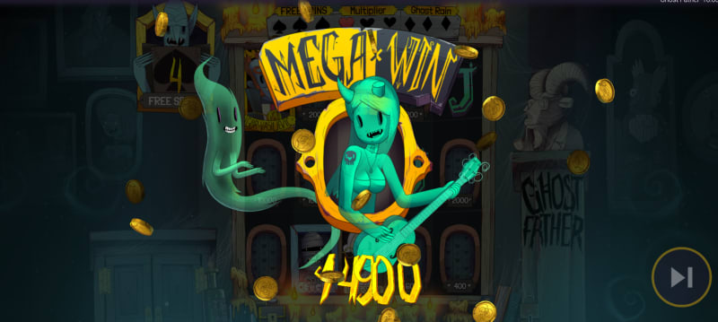 Mega Wins at Ghost Father up to 10000x