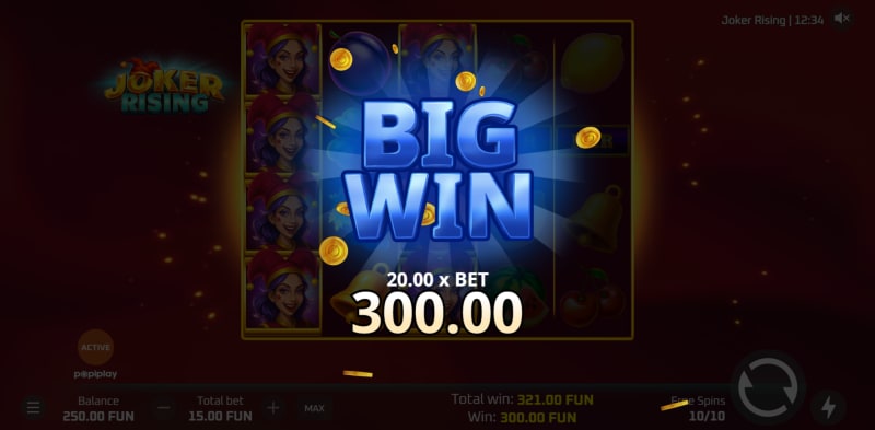 BIg Wins at Joker Rising up to 1500x