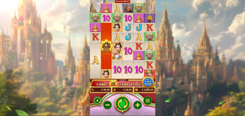 Legacy of Ramakien is a 6-reel video slot from Spadegaming