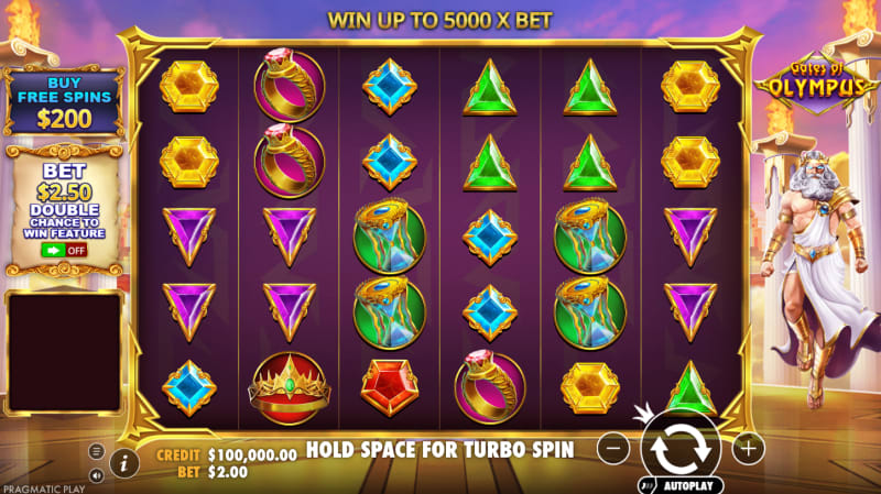 Gates of Olympus ranks first among Greek mythology slots