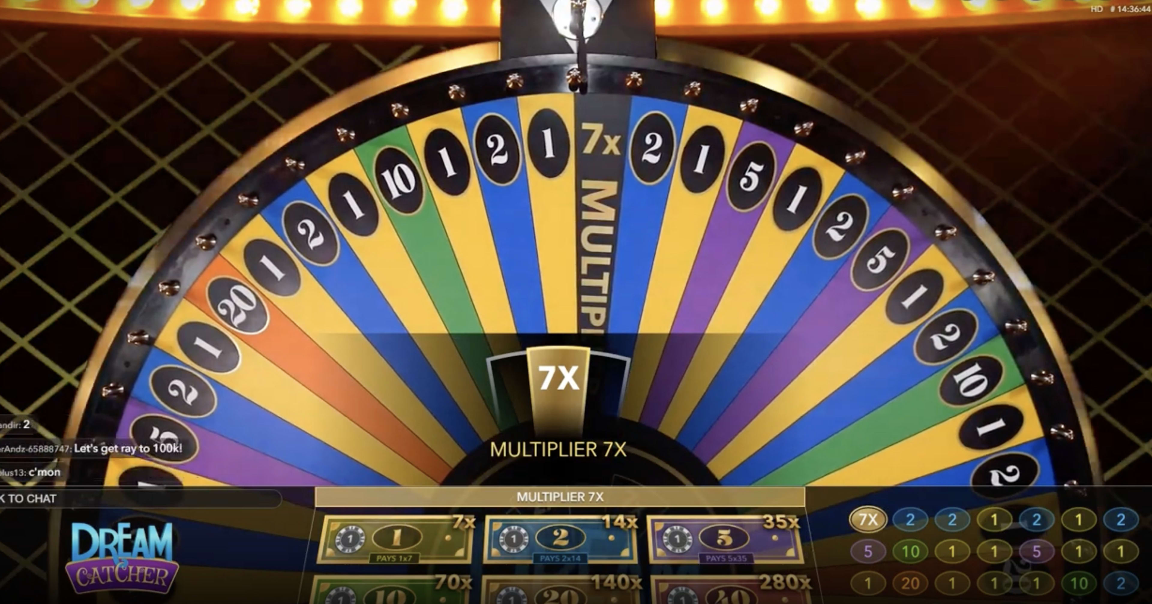 Cómo jugar Live Dream Catcher gratis y con dinero real image