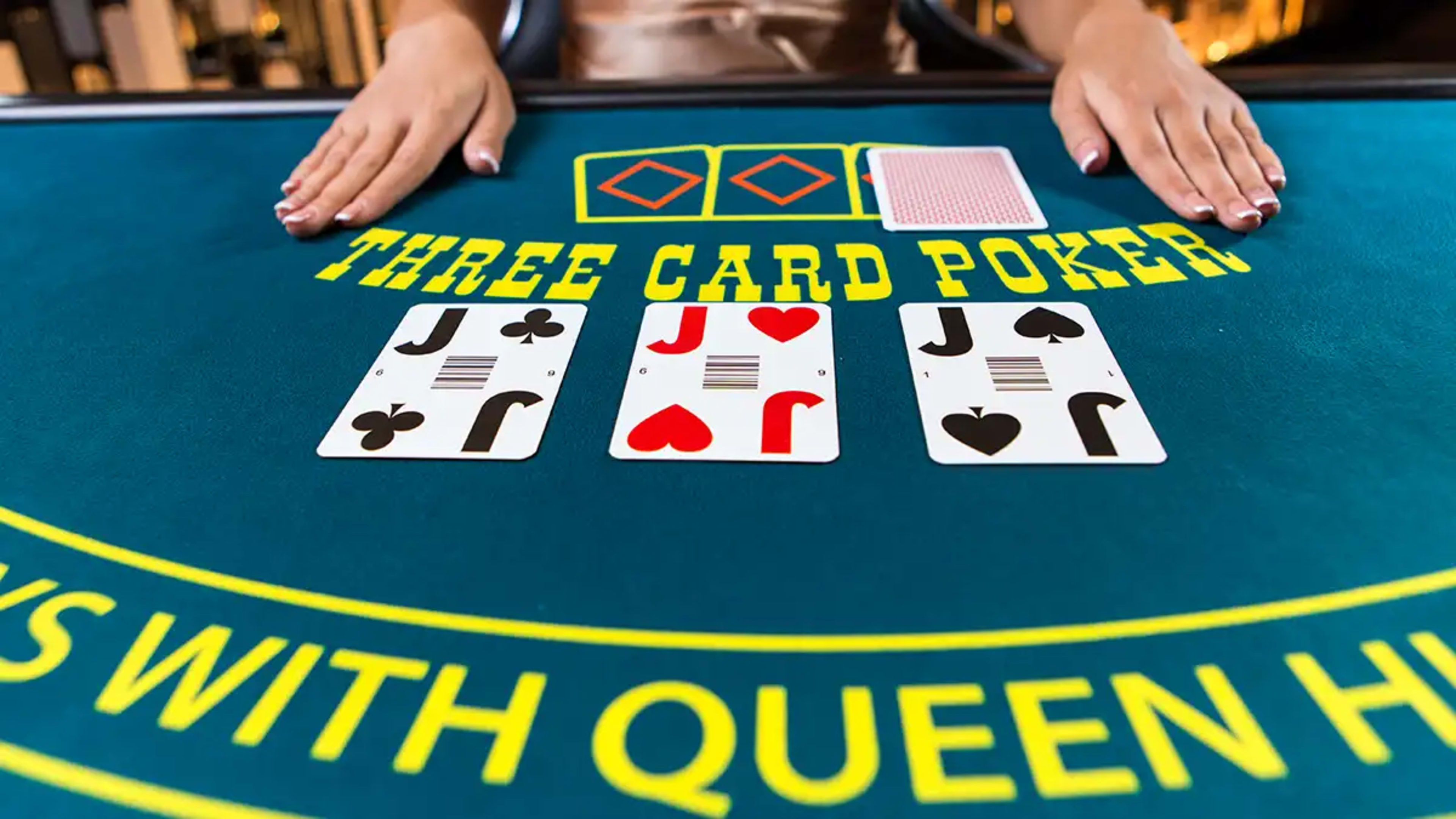 Three Card Poker by Evolution Gaming