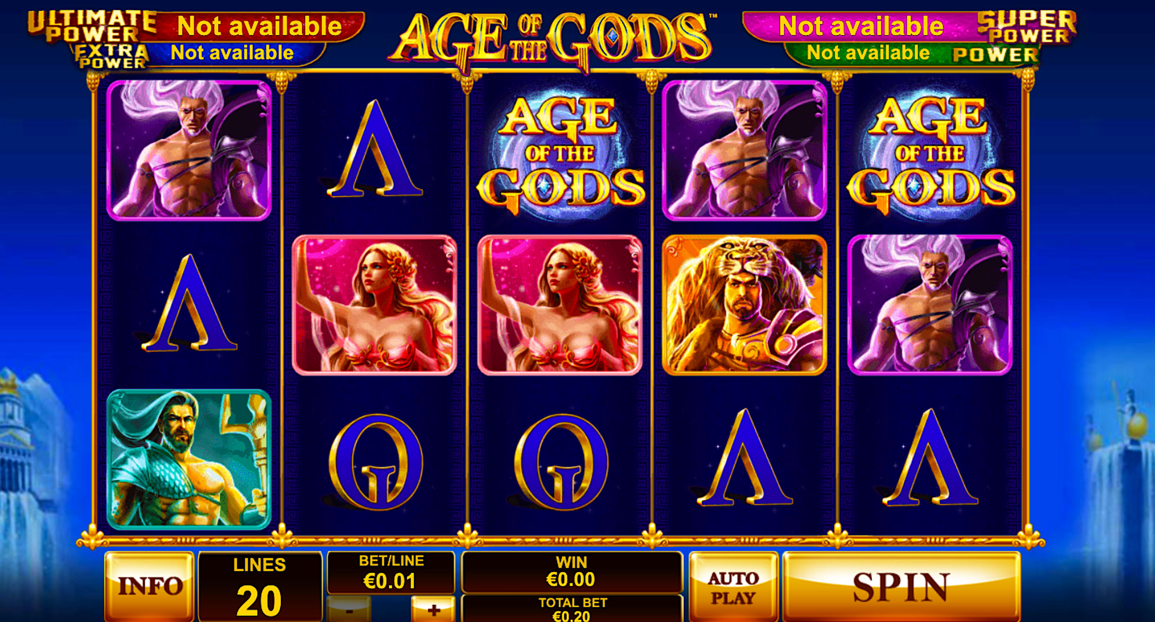 Age Of The Gods Slot Review