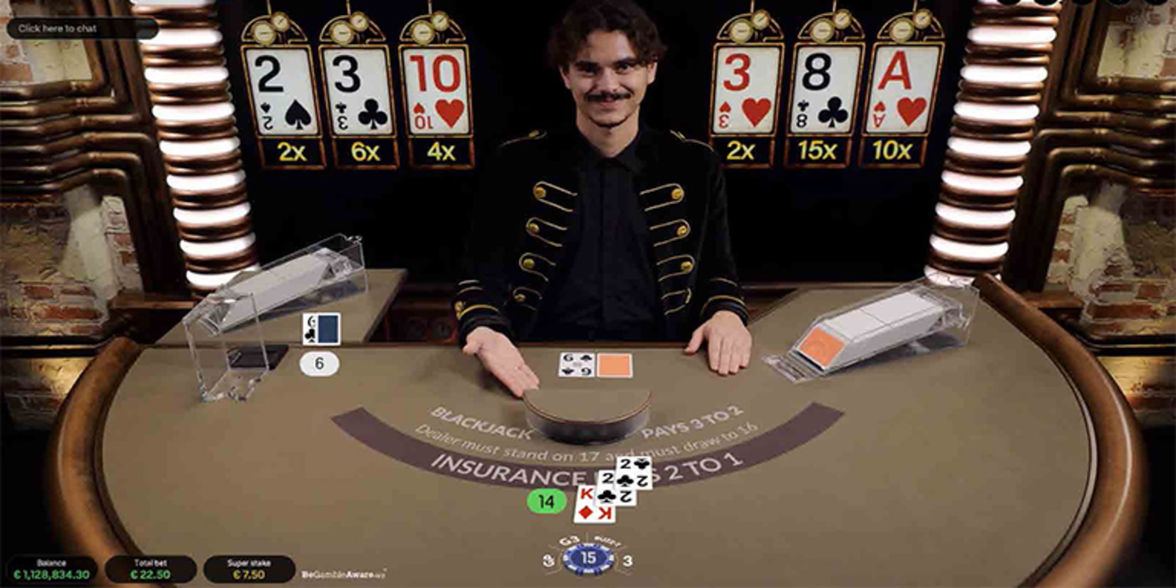 SuperStake Blackjack by StakeLogic