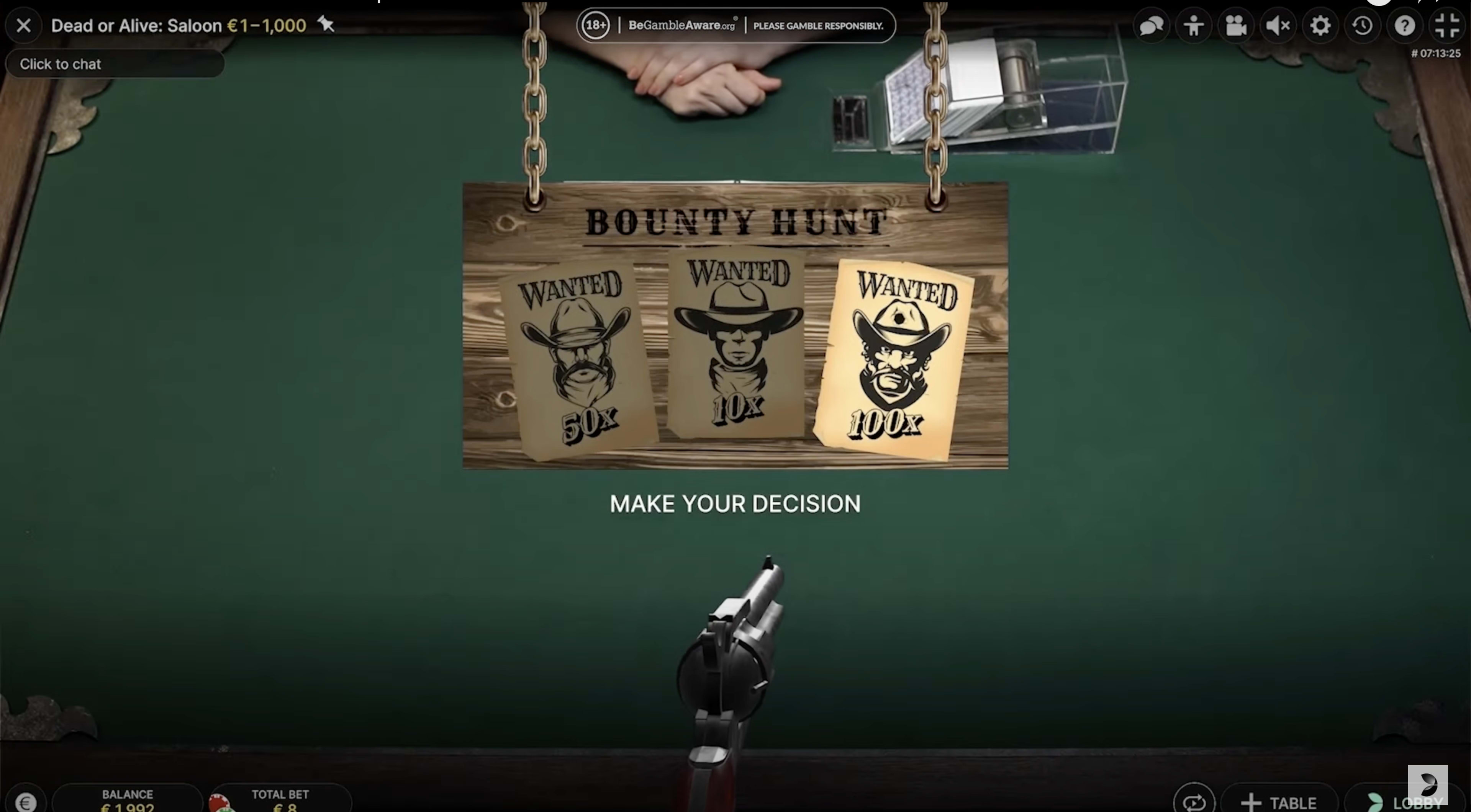 Strategies to Win at Live Dead or Alive Saloon