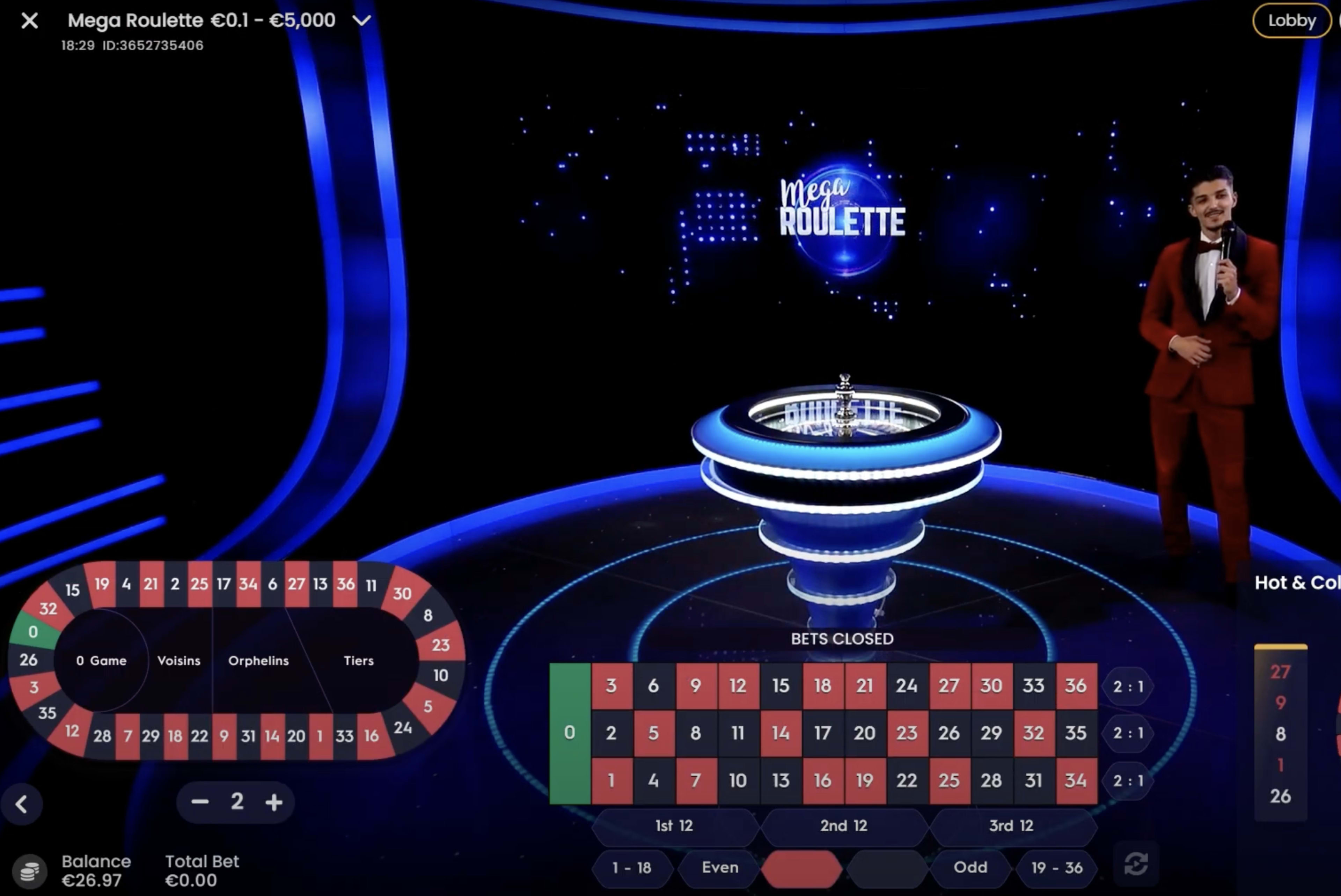 Mega Roulette Rules and Gameplay