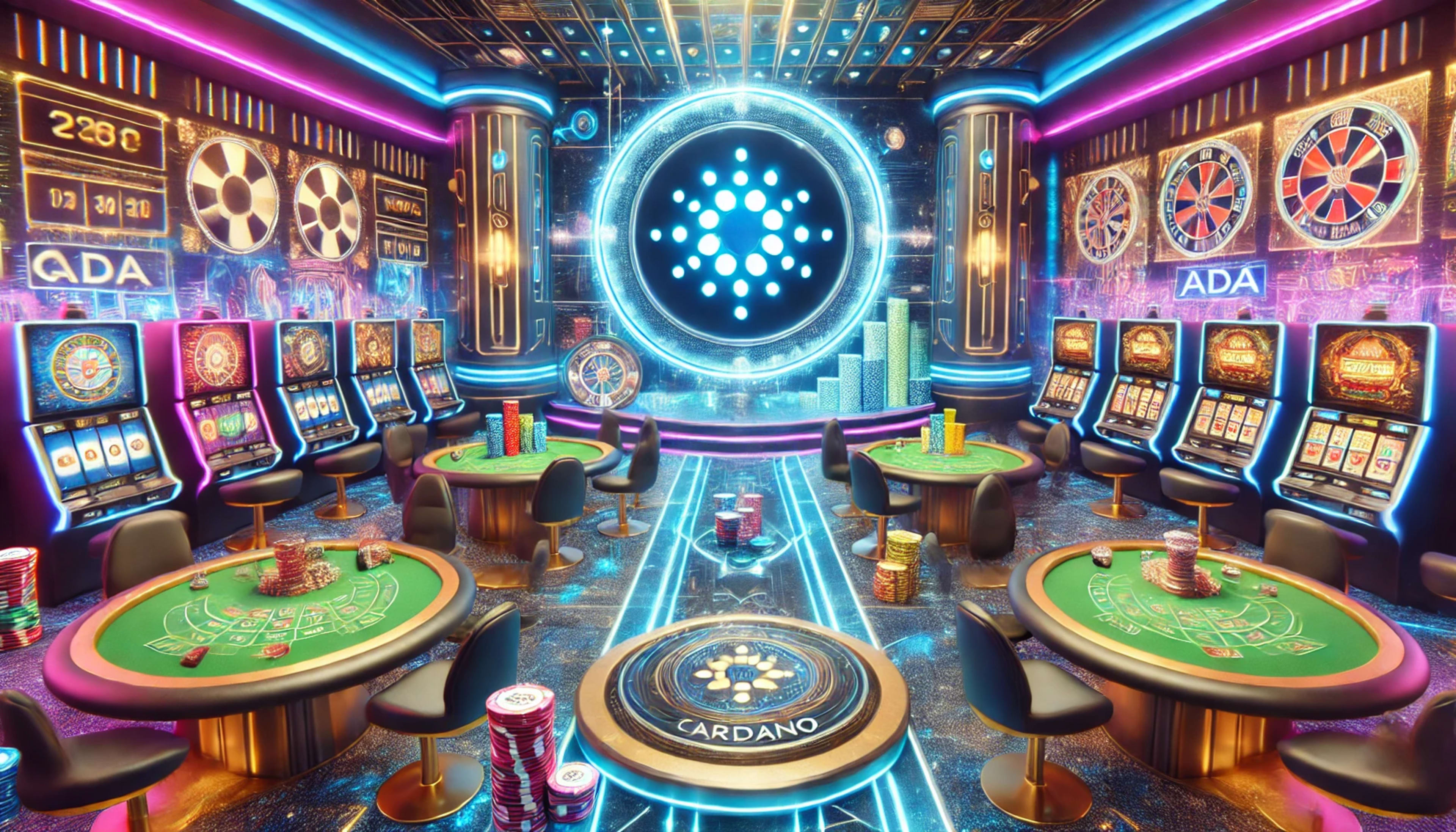 Cardano Casino gaming tables
