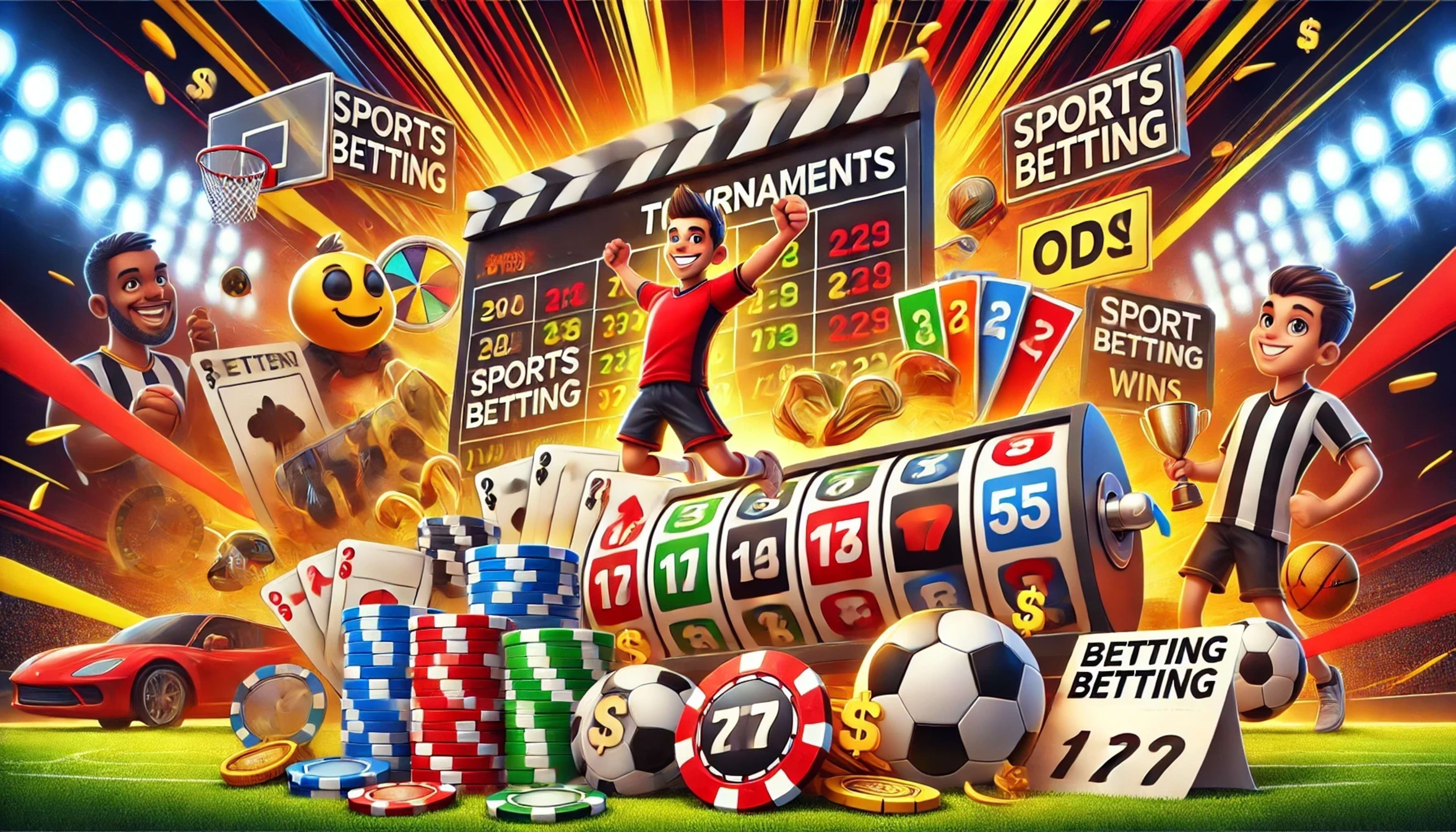 What are types of sports tournaments for betting