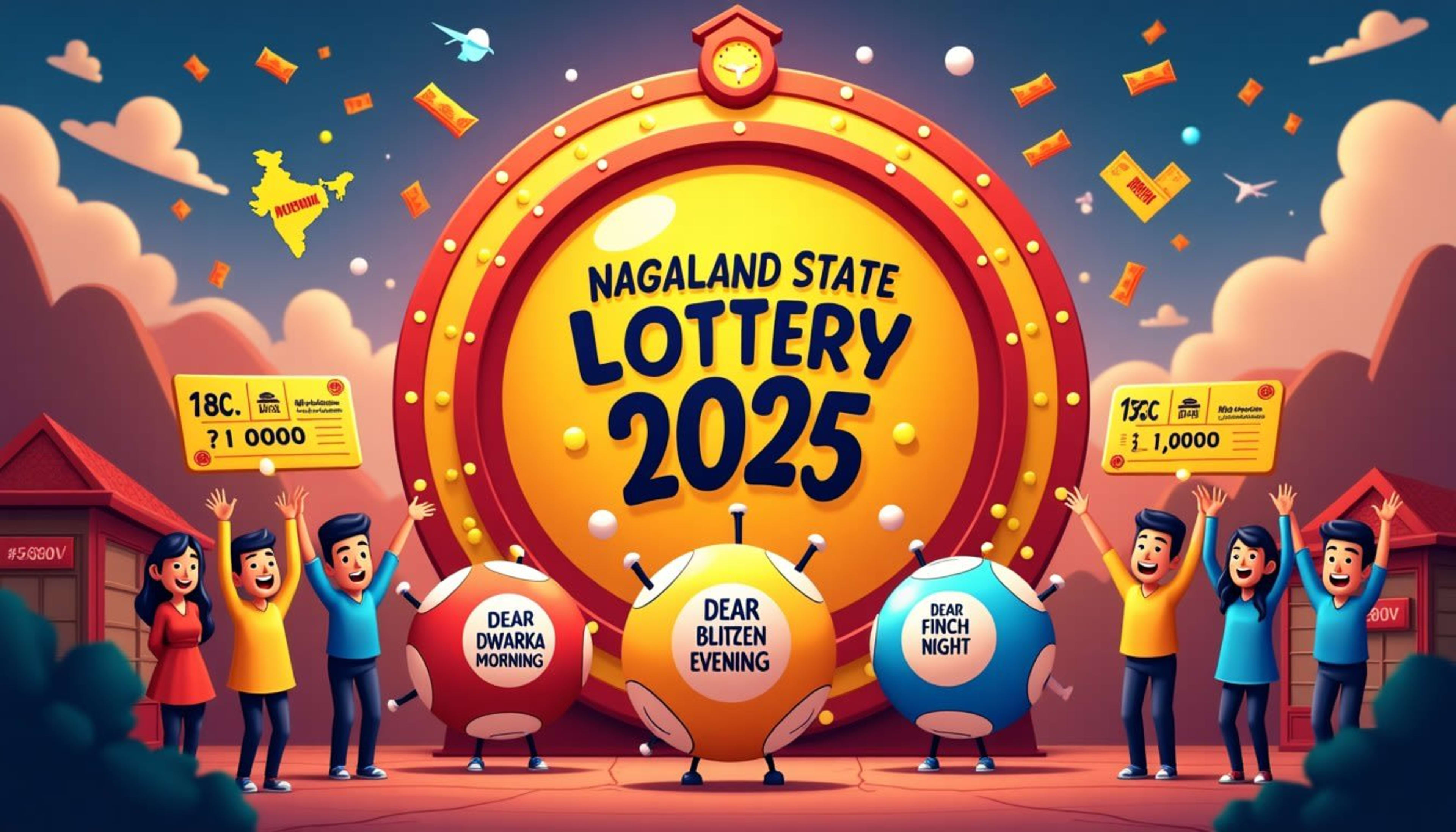 Nagaland Lottery: 1 Crore Prize in Triple Daily Draws image