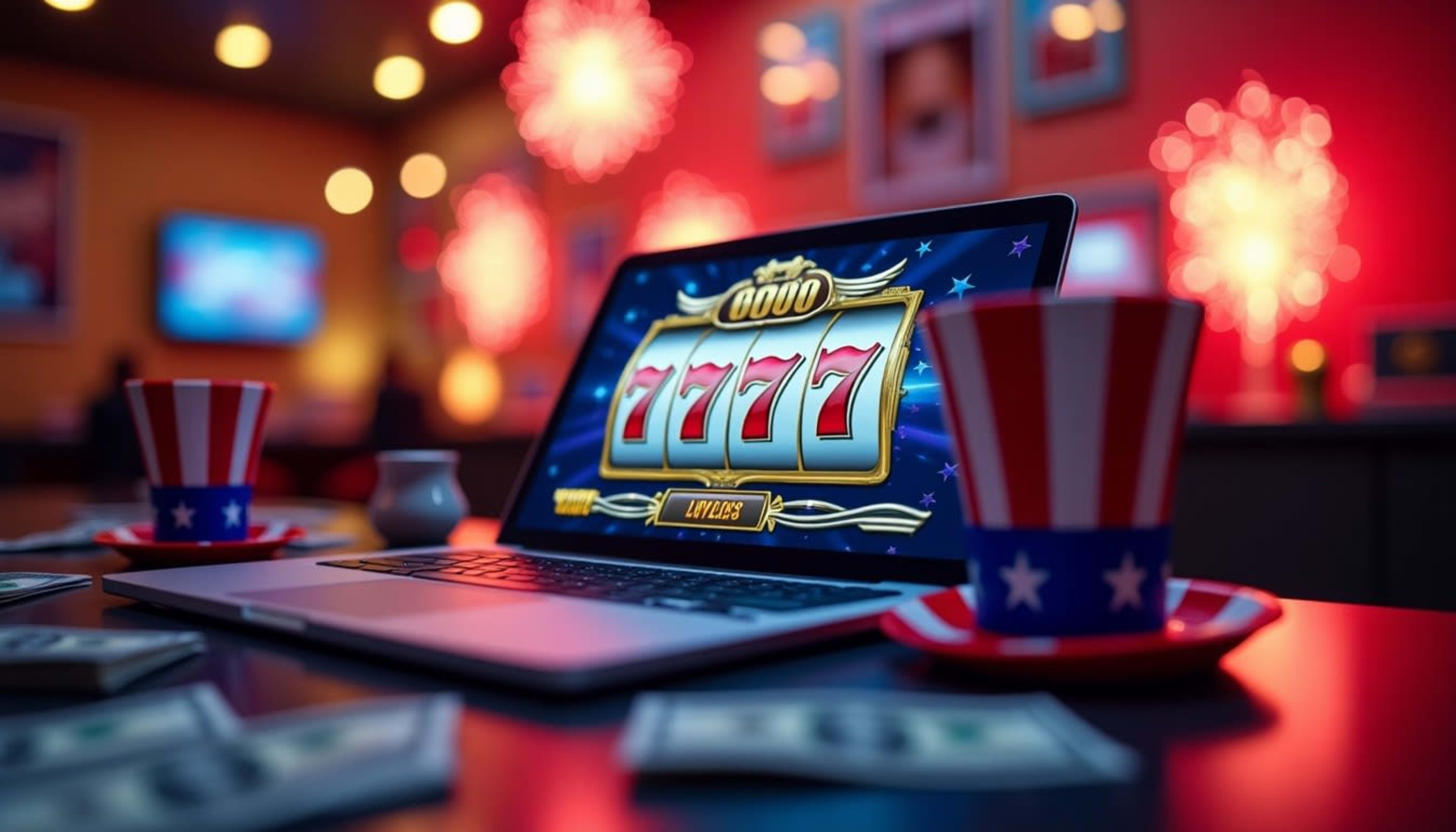Patriotic Slots Celebrate Presidents Day image