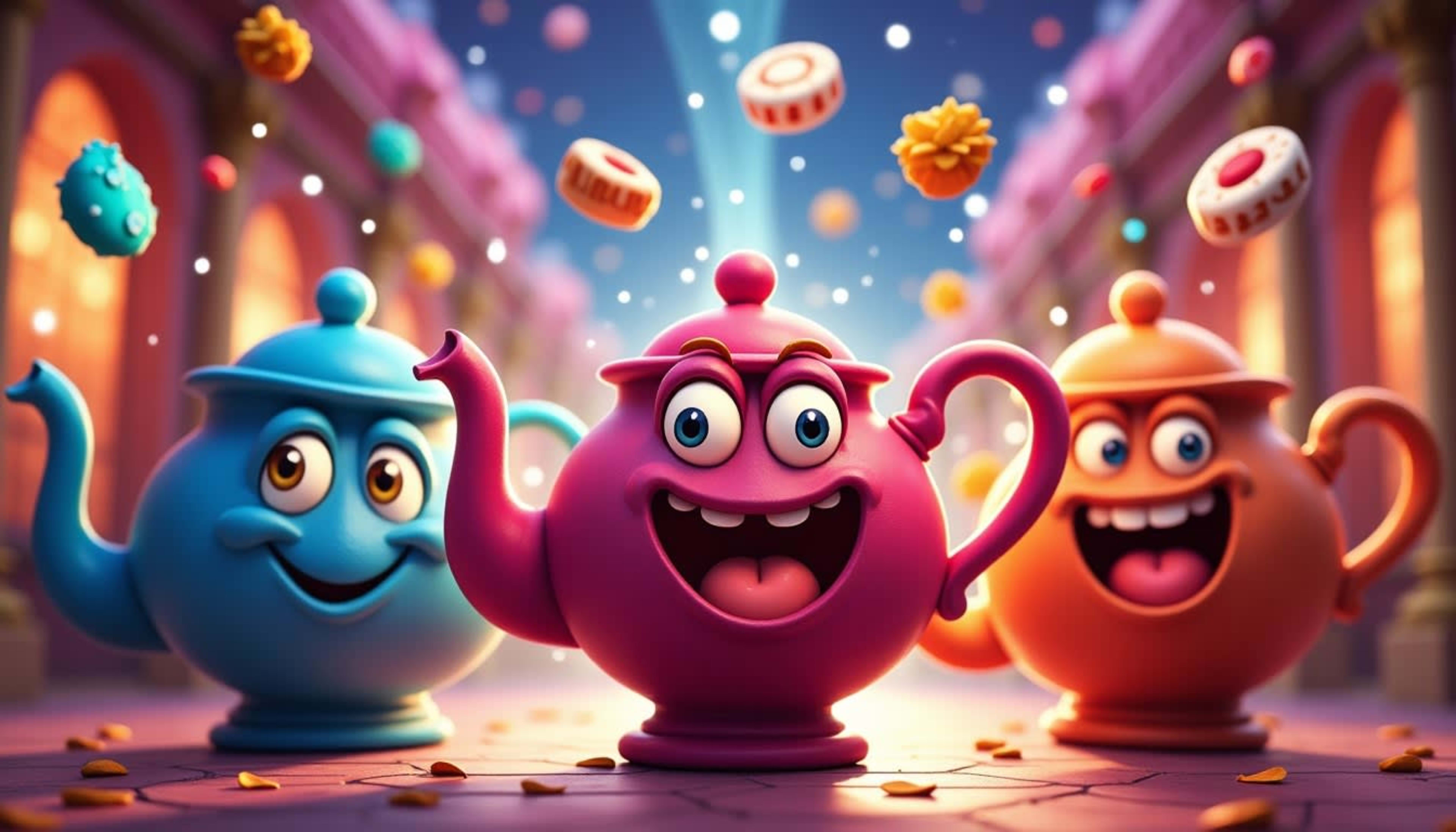 3 Oaks Gaming Unveils Innovative 3 Hot Teapots Slot image