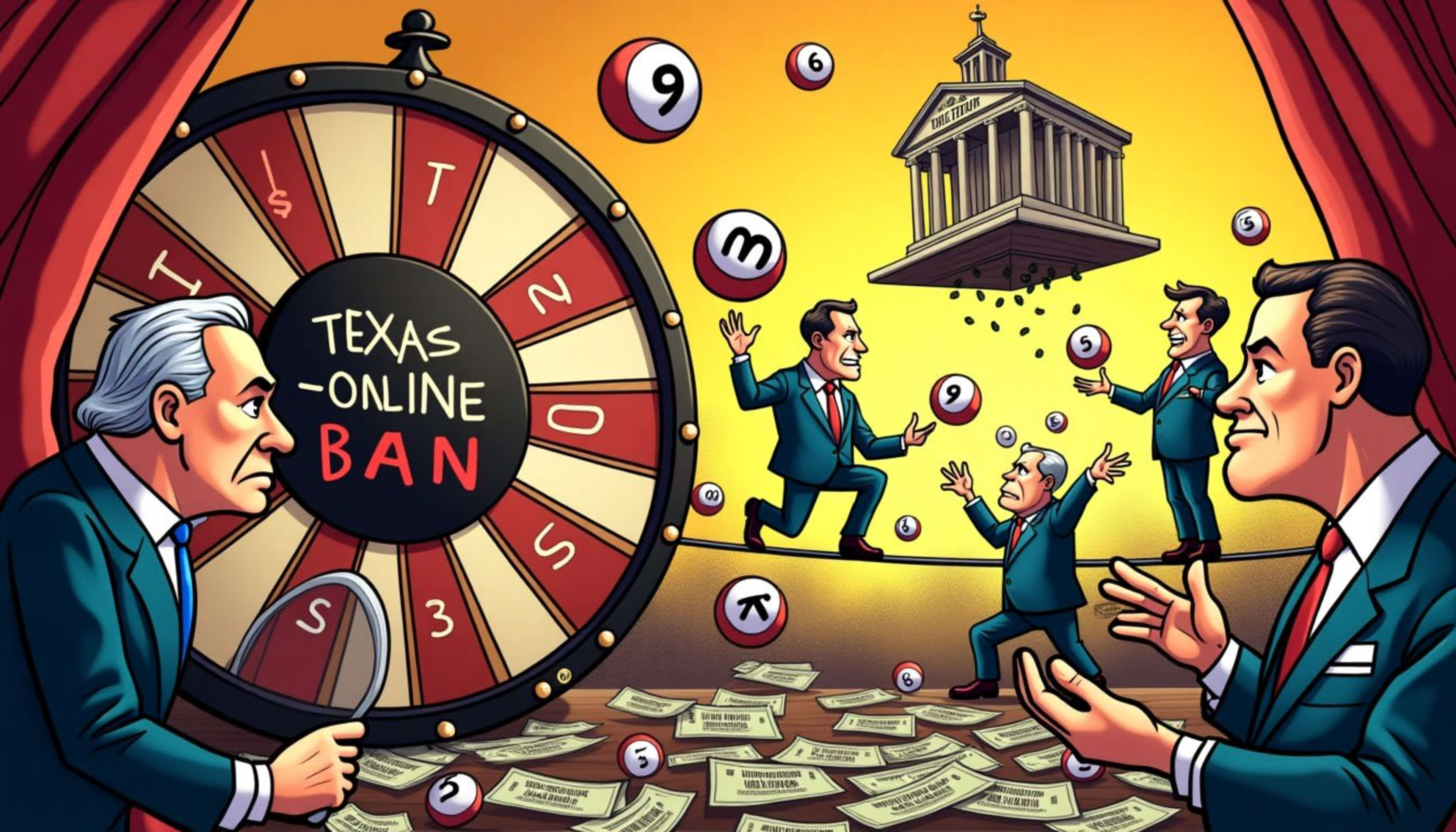 Texas Lottery Faces Legal Battle Over Online Ban image