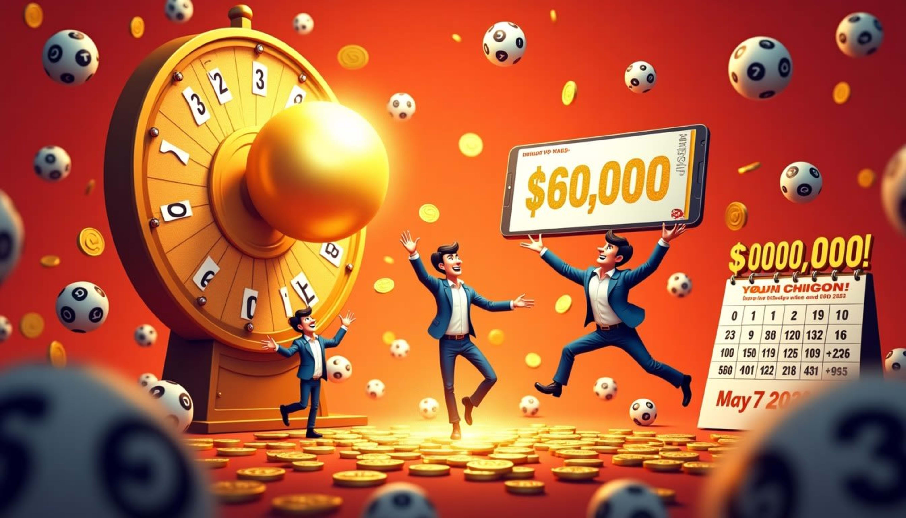 Rekordni 60M $ Lotto 6/49 Win Sparks Lutrija Frenzy image