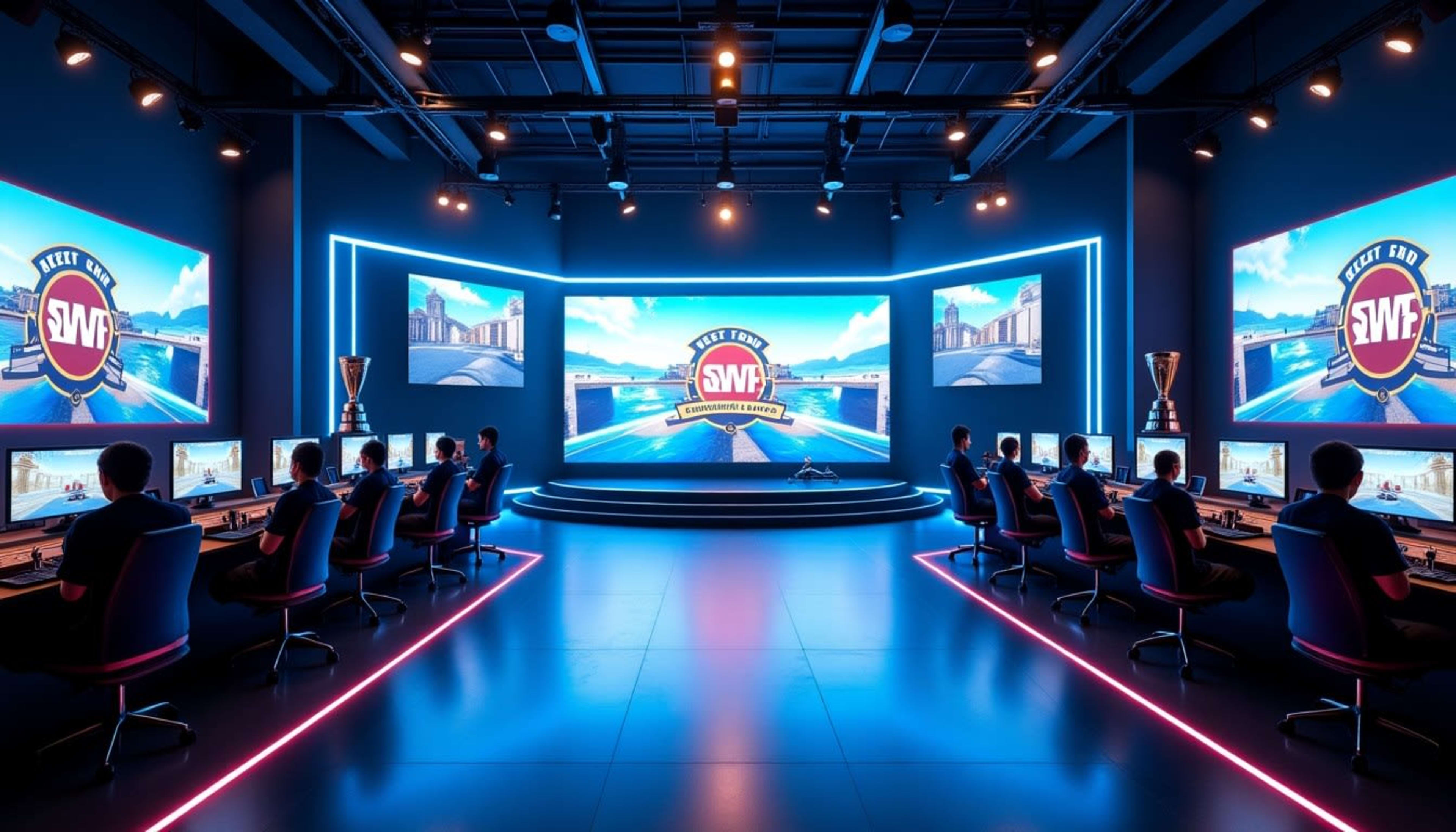 West Covina HS Esports Team Preps for Navy Tournament image