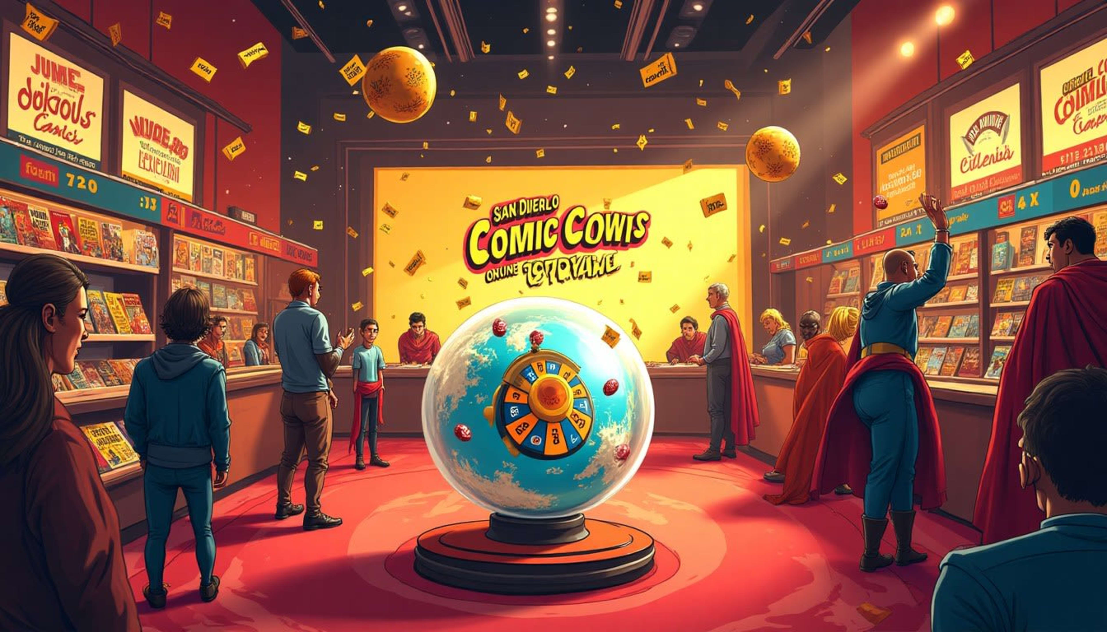 Comic-Con's Digital Lottery: Exclusive Items Up for Grabs image