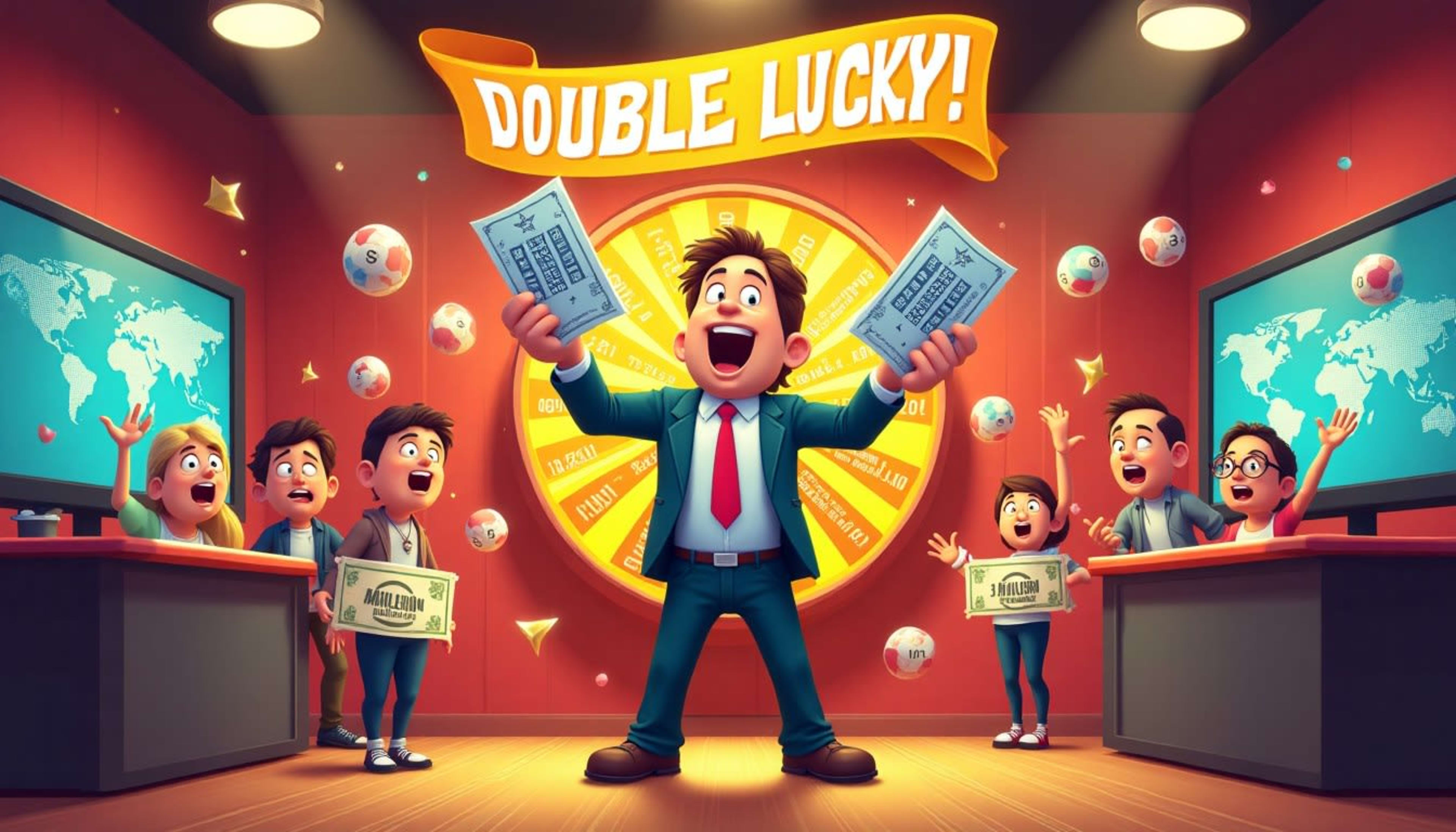 Double Million-Dollar Win: Lottery Player's Lucky Streak image