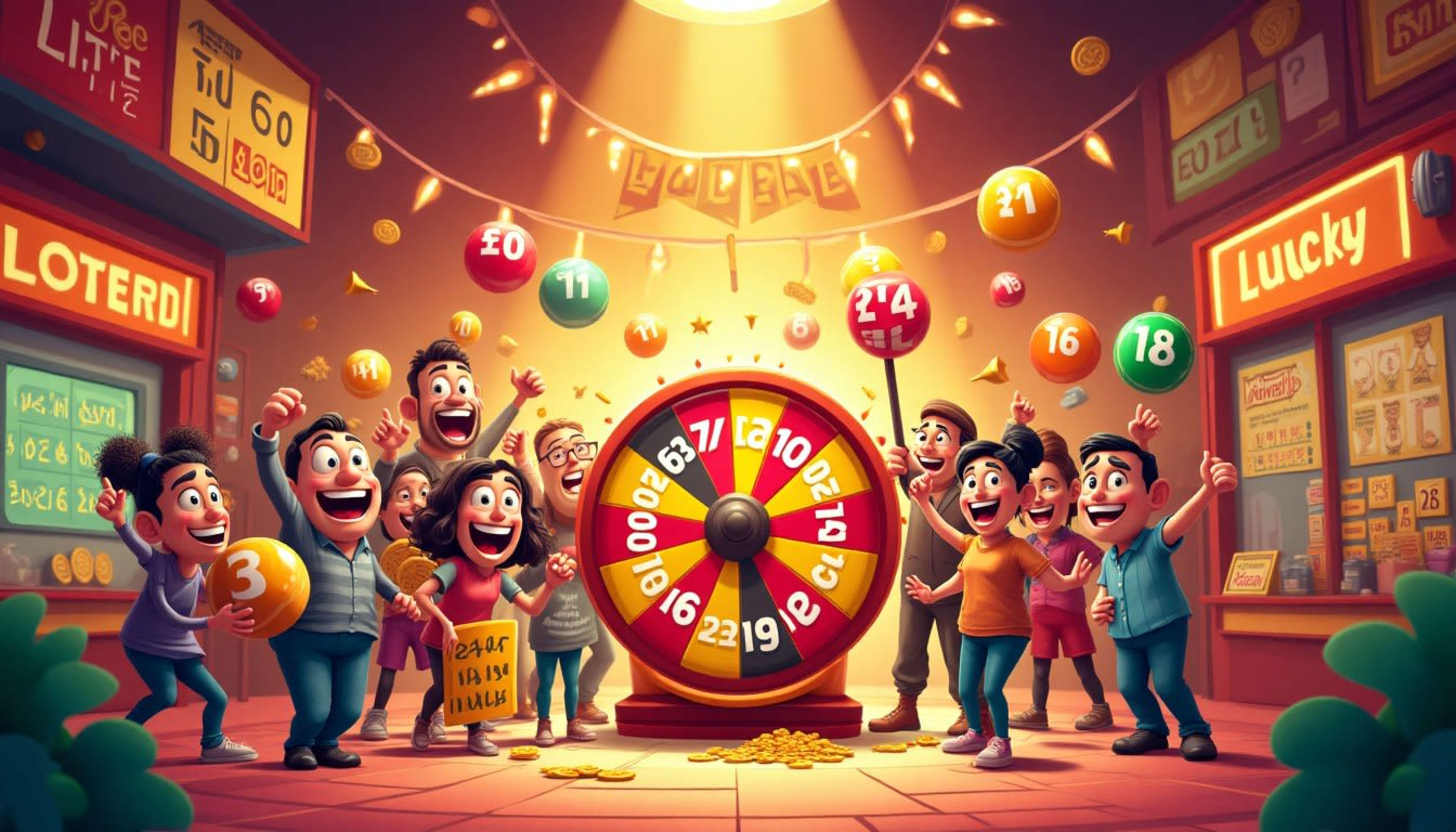 Lottery Draws Excite with Diverse Winning Numbers image