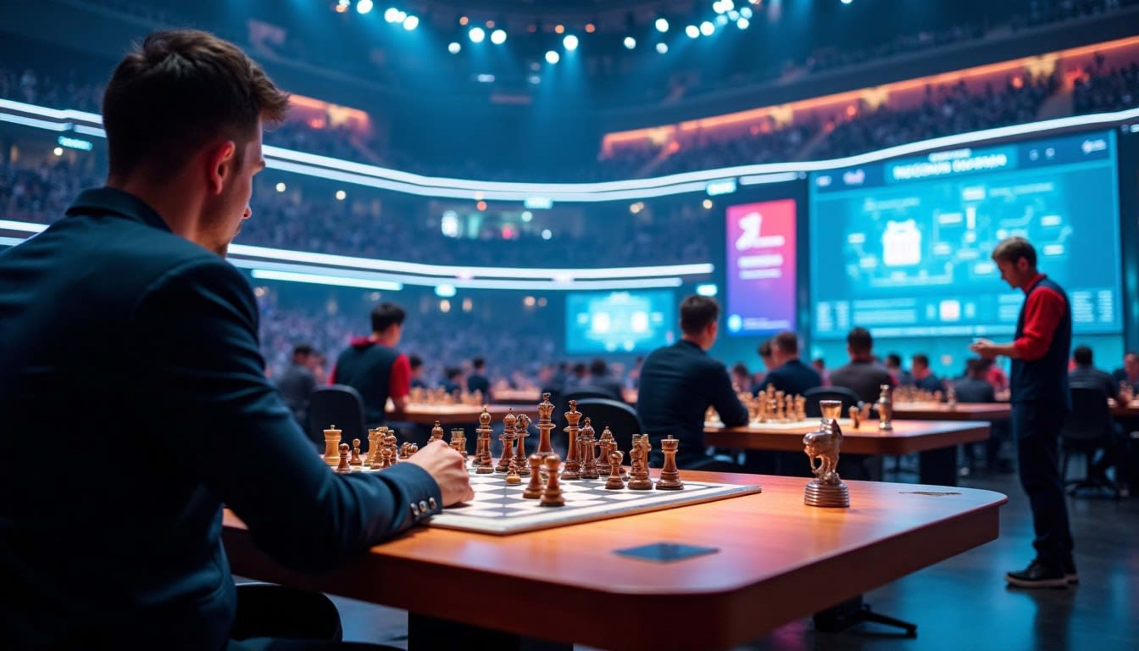 Chess Titans Clash in Rapid Quarterfinals Showdown image